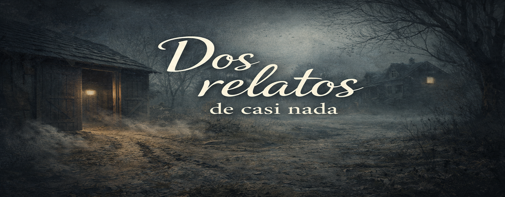 Dos relatos de casi nada